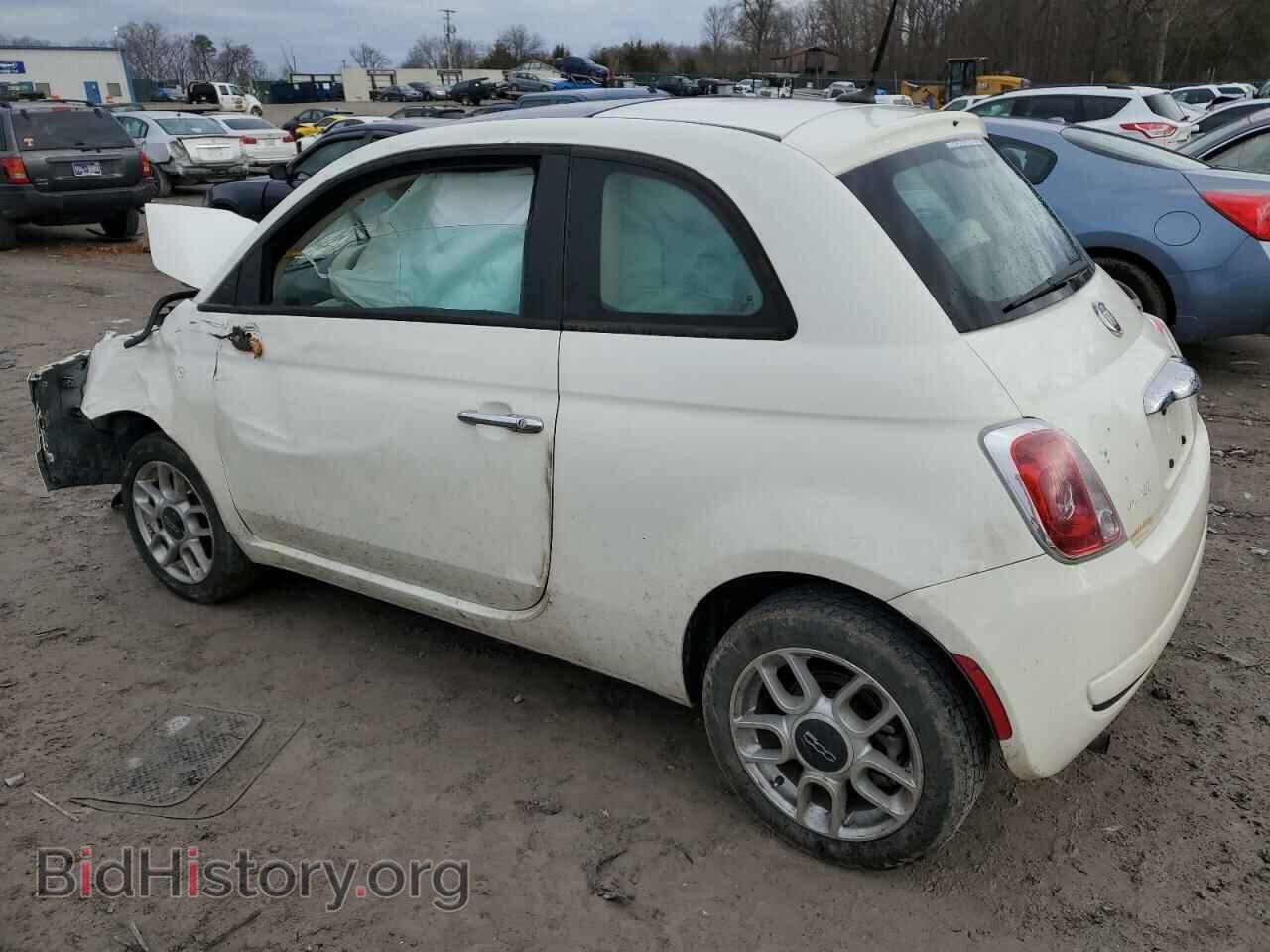 2012 FIAT 500 - VIN: 3C3CFFAR8CT106252 - Фото 2