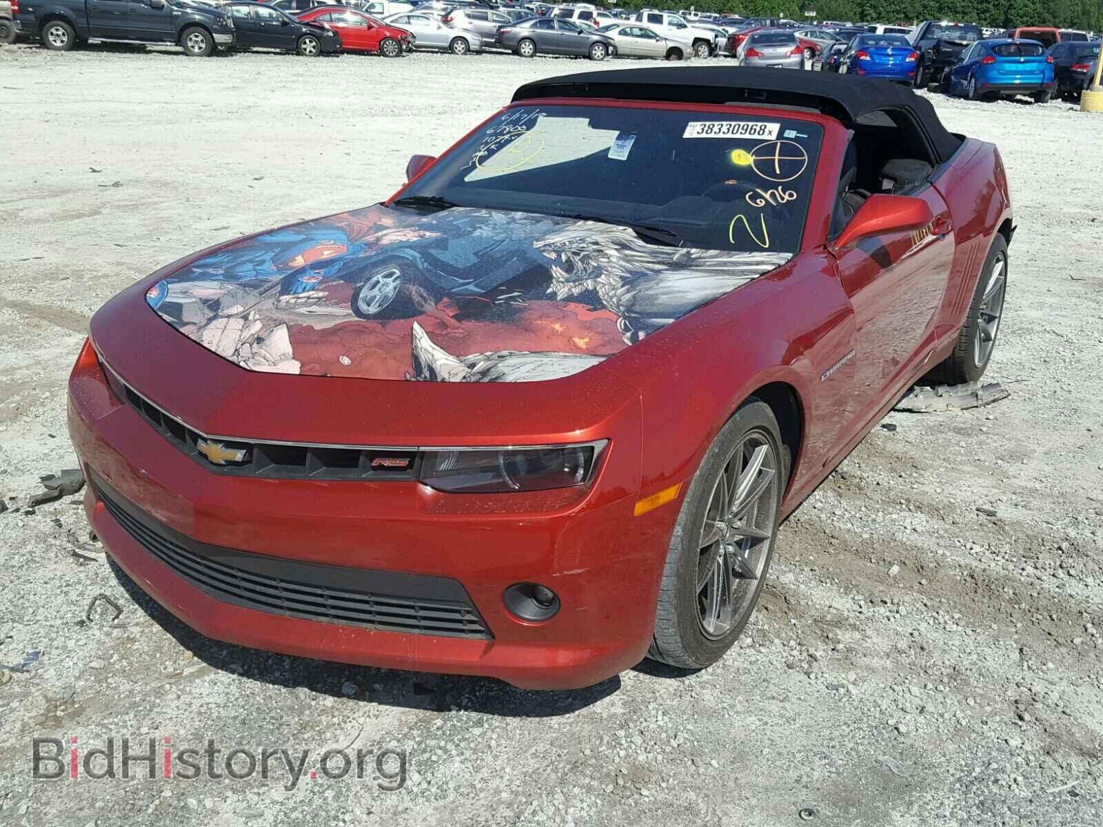 2014 CHEVROLET CAMARO - VIN: 2G1FC3D32E9321079 - Фото 2