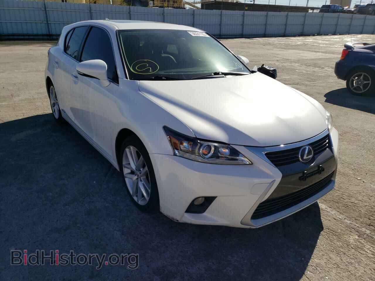 2014 LEXUS CT 200 - VIN: JTHKD5BH6E2195996 - Фото 4