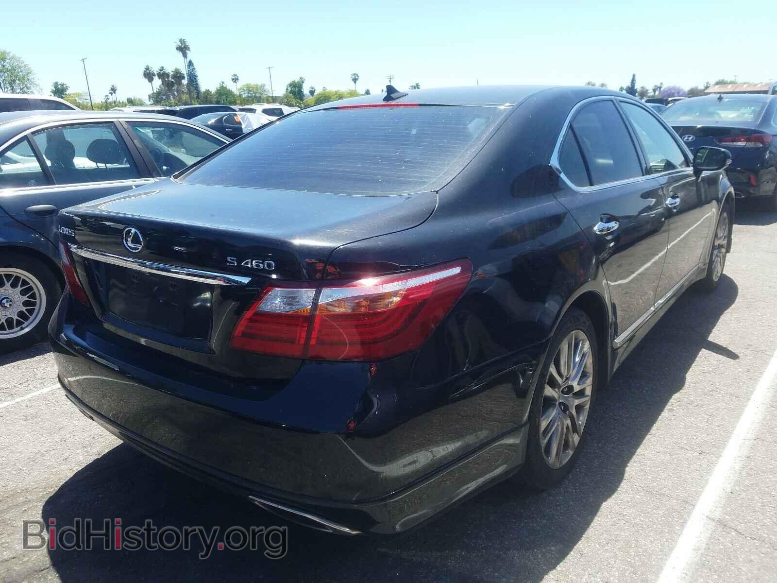 2012 LEXUS LS460 - VIN: JTHBL5EF8C5108902 - Фото 4