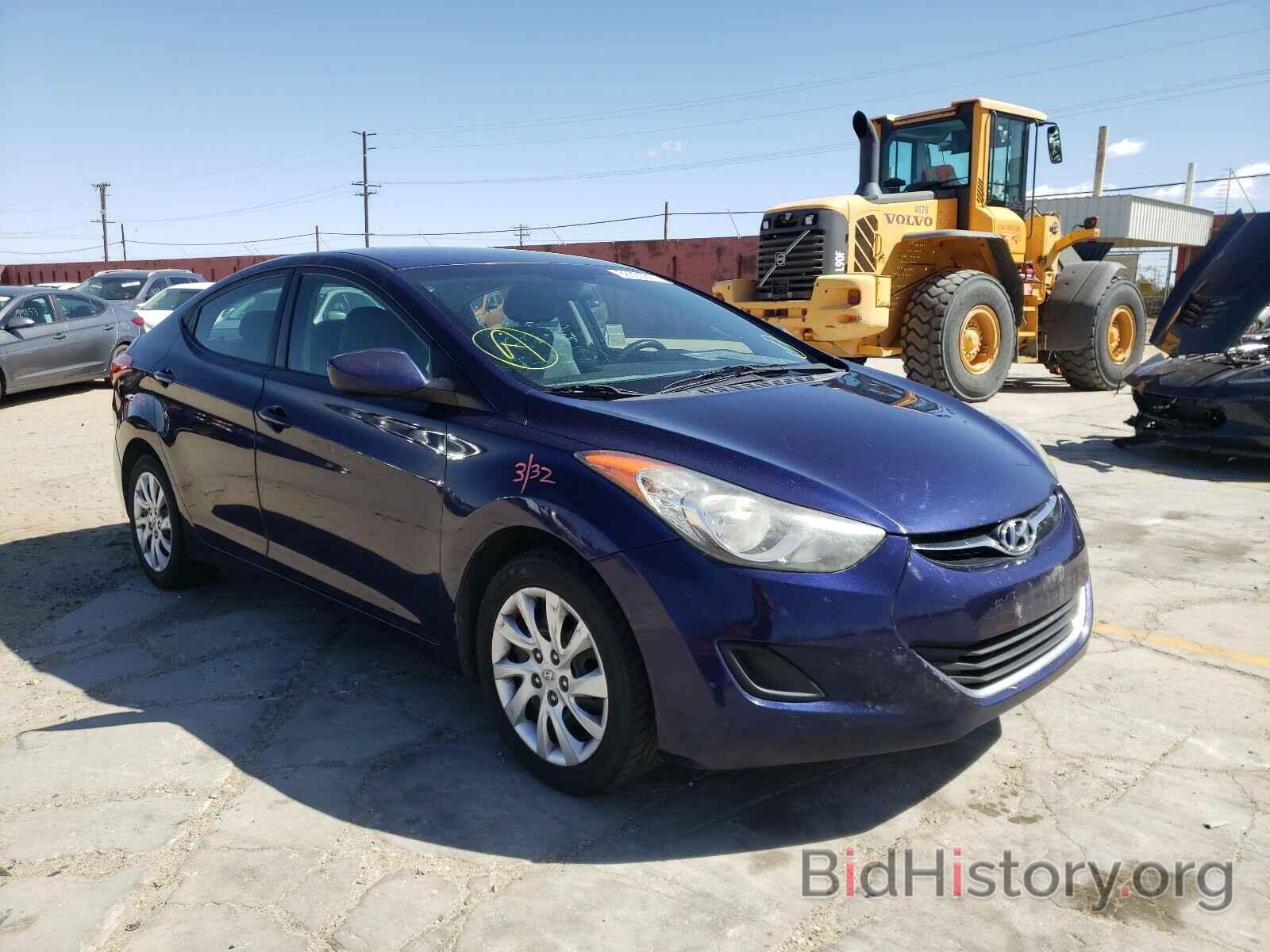 Photo 5NPDH4AE0BH030567 - HYUNDAI ELANTRA 2011