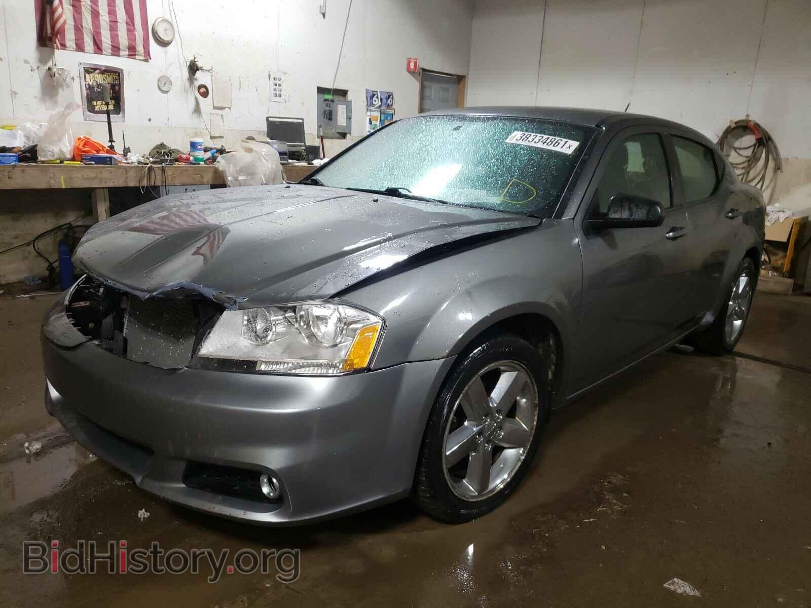 2013 DODGE AVENGER - VIN: 1C3CDZAB9DN615729 - Фото 2