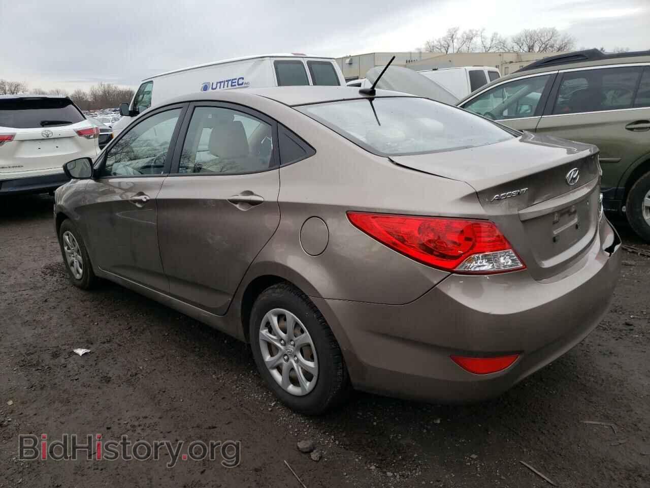 2014 HYUNDAI ACCENT - VIN: KMHCT4AE4EU757968 - Фото 2