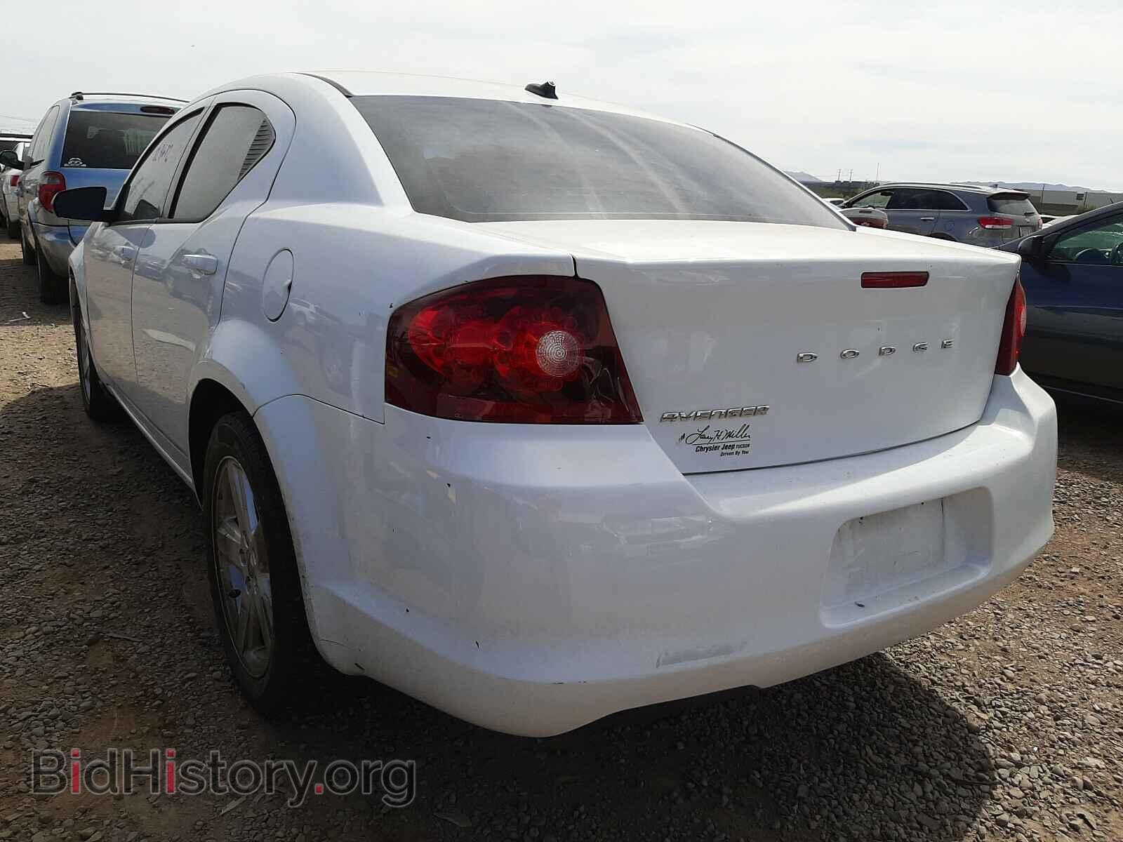 2013 DODGE AVENGER - VIN: 1C3CDZABXDN537719 - Фото 3