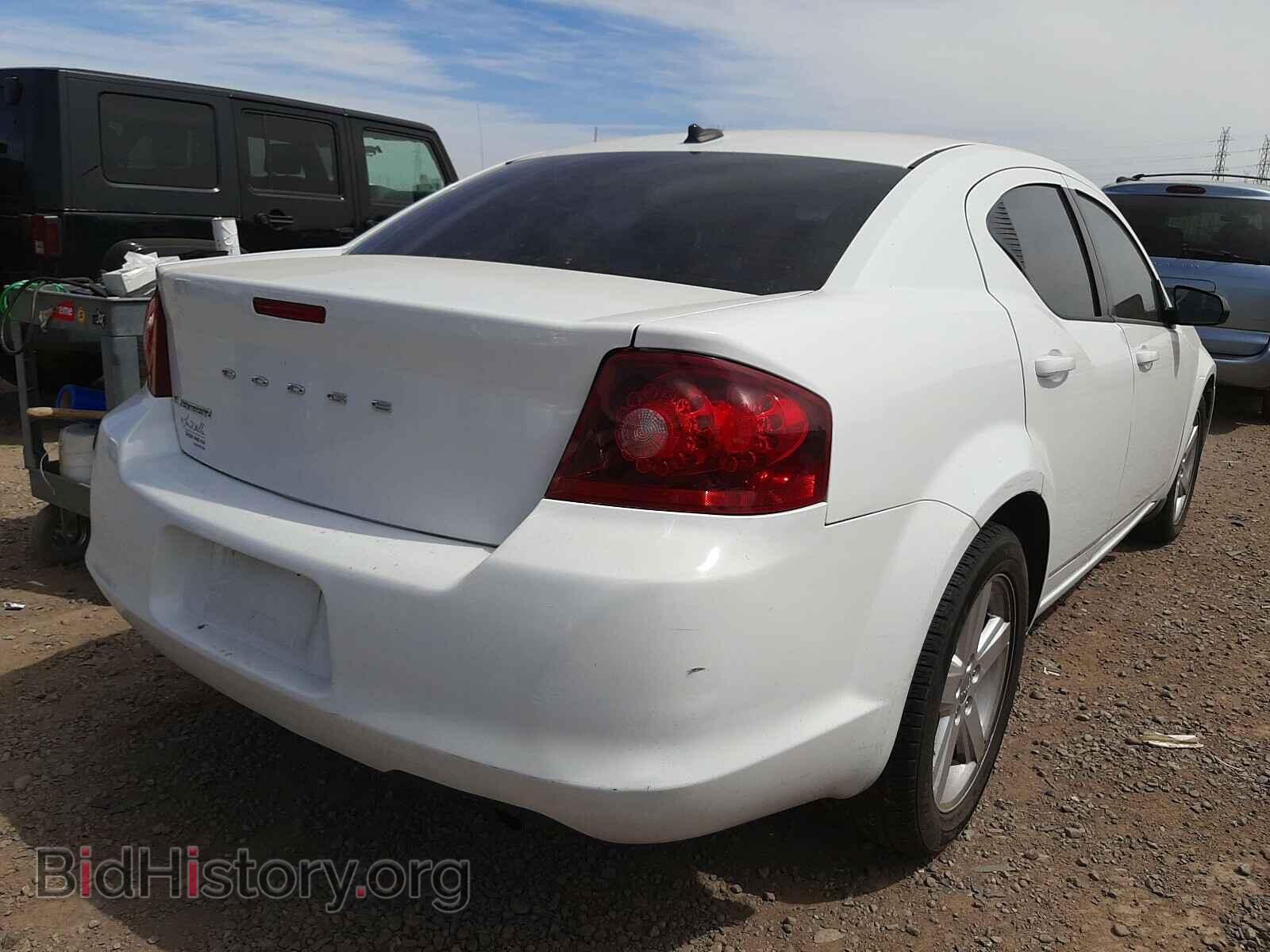 2013 DODGE AVENGER - VIN: 1C3CDZABXDN537719 - Фото 4