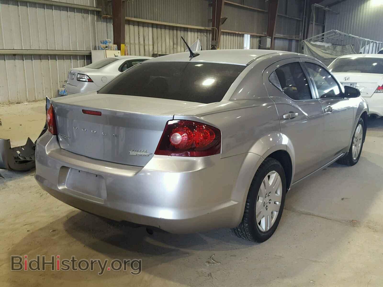 2013 DODGE AVENGER - VIN: 1C3CDZAB9DN757160 - Фото 4