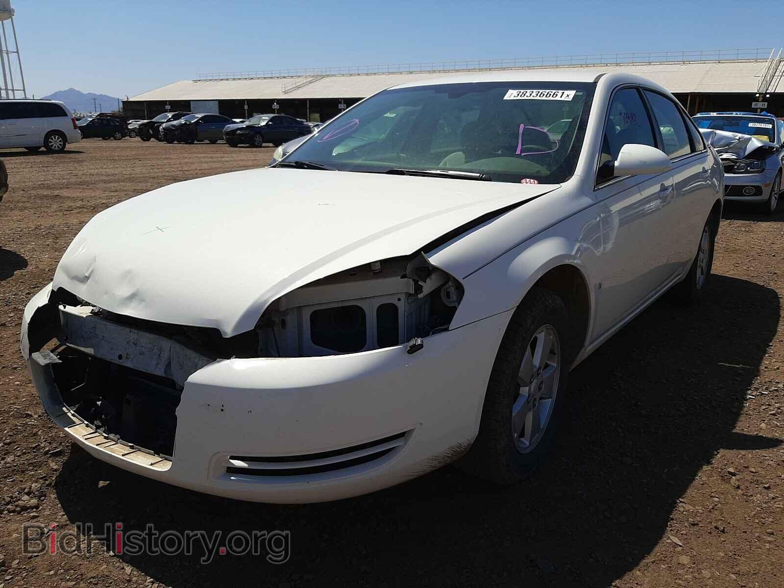 2008 CHEVROLET IMPALA - VIN: 2G1WT55K589158756 - Фото 2