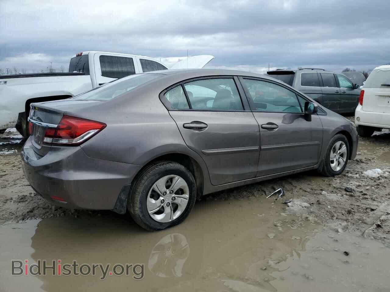 2014 HONDA CIVIC - VIN: 19XFB2F53EE024987 - Фото 3