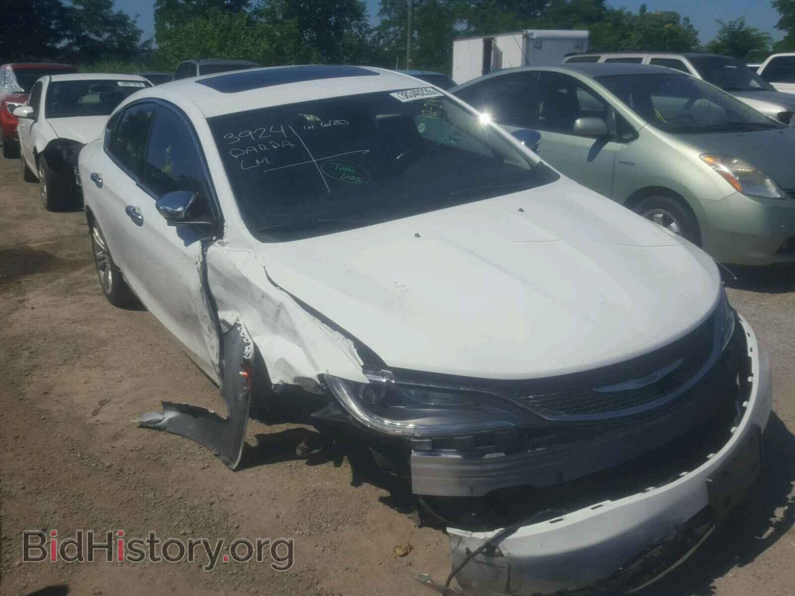 Photo 1C3CCCAB7FN560832 - CHRYSLER 200 2015