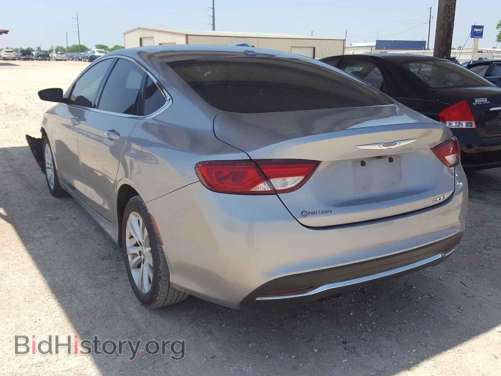 2015 CHRYSLER 200 - VIN: 1C3CCCAB2FN651393 - Фото 3