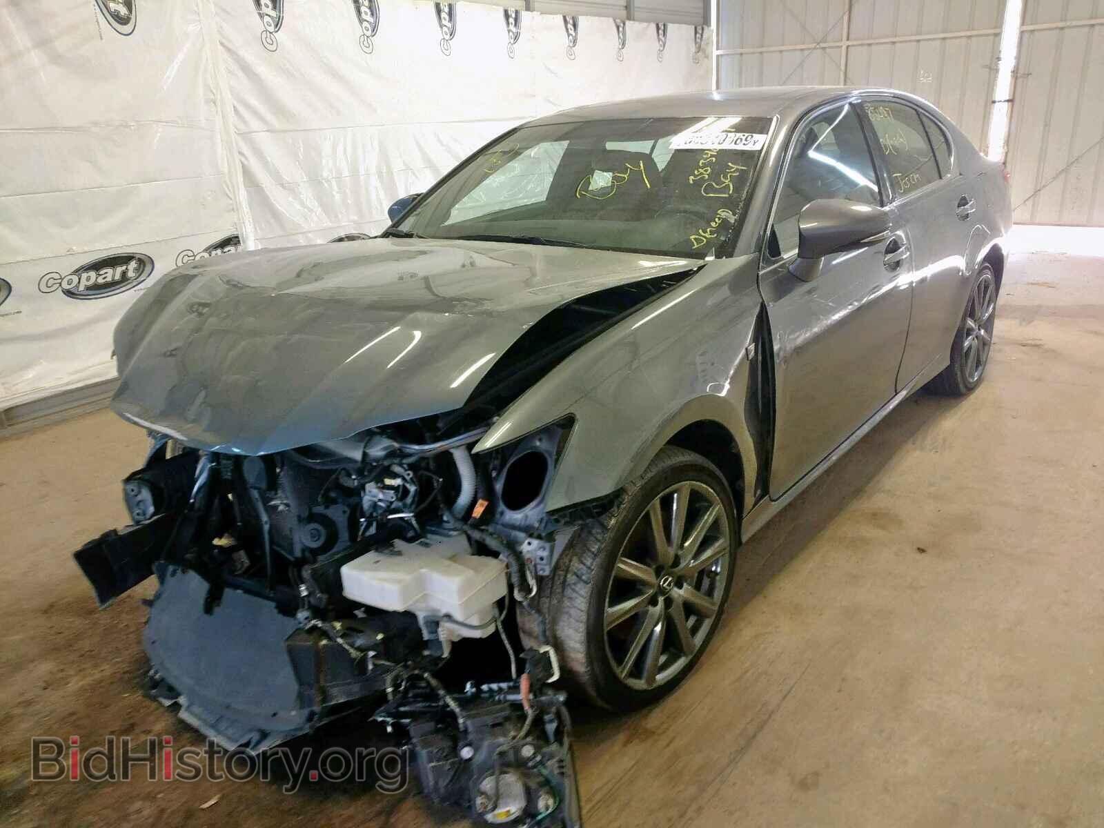 2013 LEXUS GS350 - VIN: JTHCE1BL2D5002285 - Фото 2
