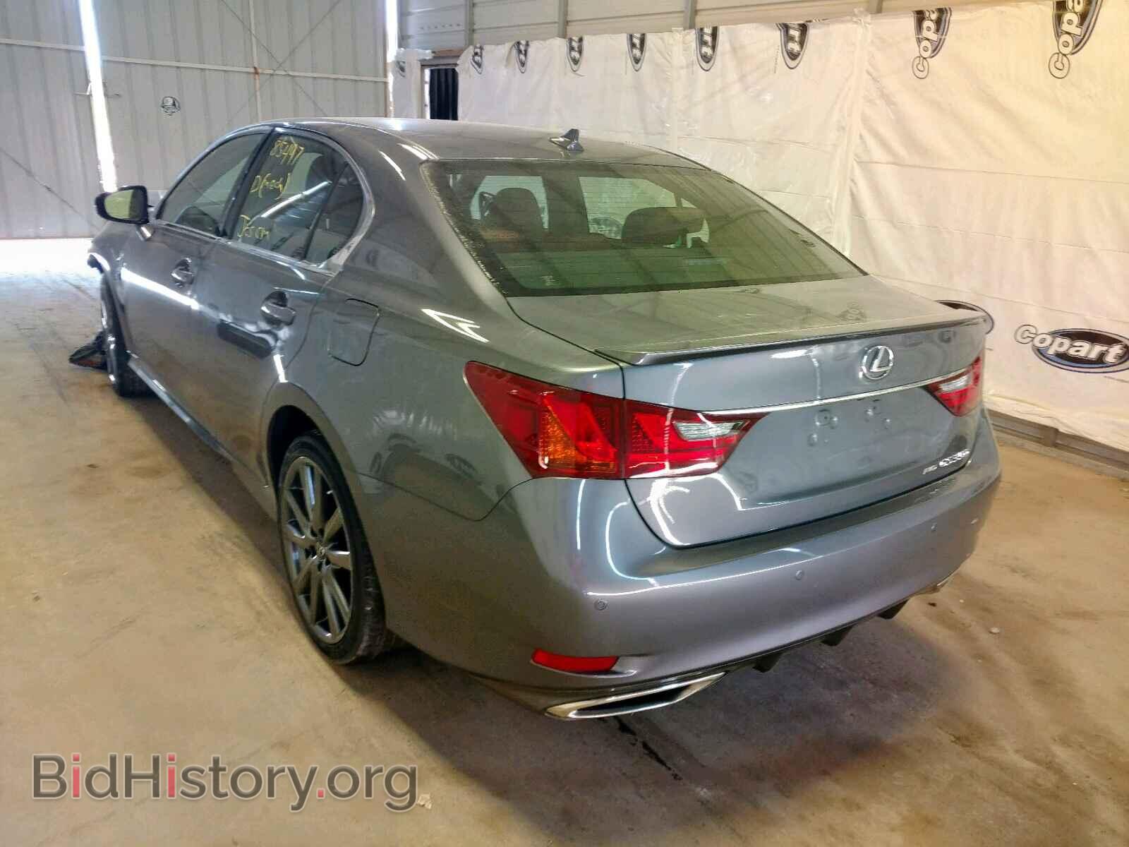 2013 LEXUS GS350 - VIN: JTHCE1BL2D5002285 - Фото 3