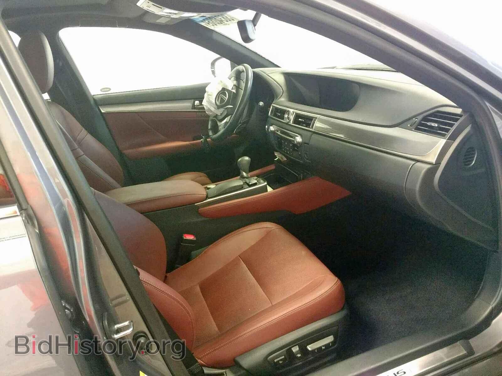 2013 LEXUS GS350 - VIN: JTHCE1BL2D5002285 - Фото 5