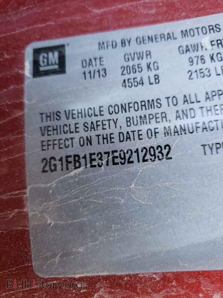 2014 CHEVROLET CAMARO - VIN: 2G1FB1E37E9212932 - Фото 10