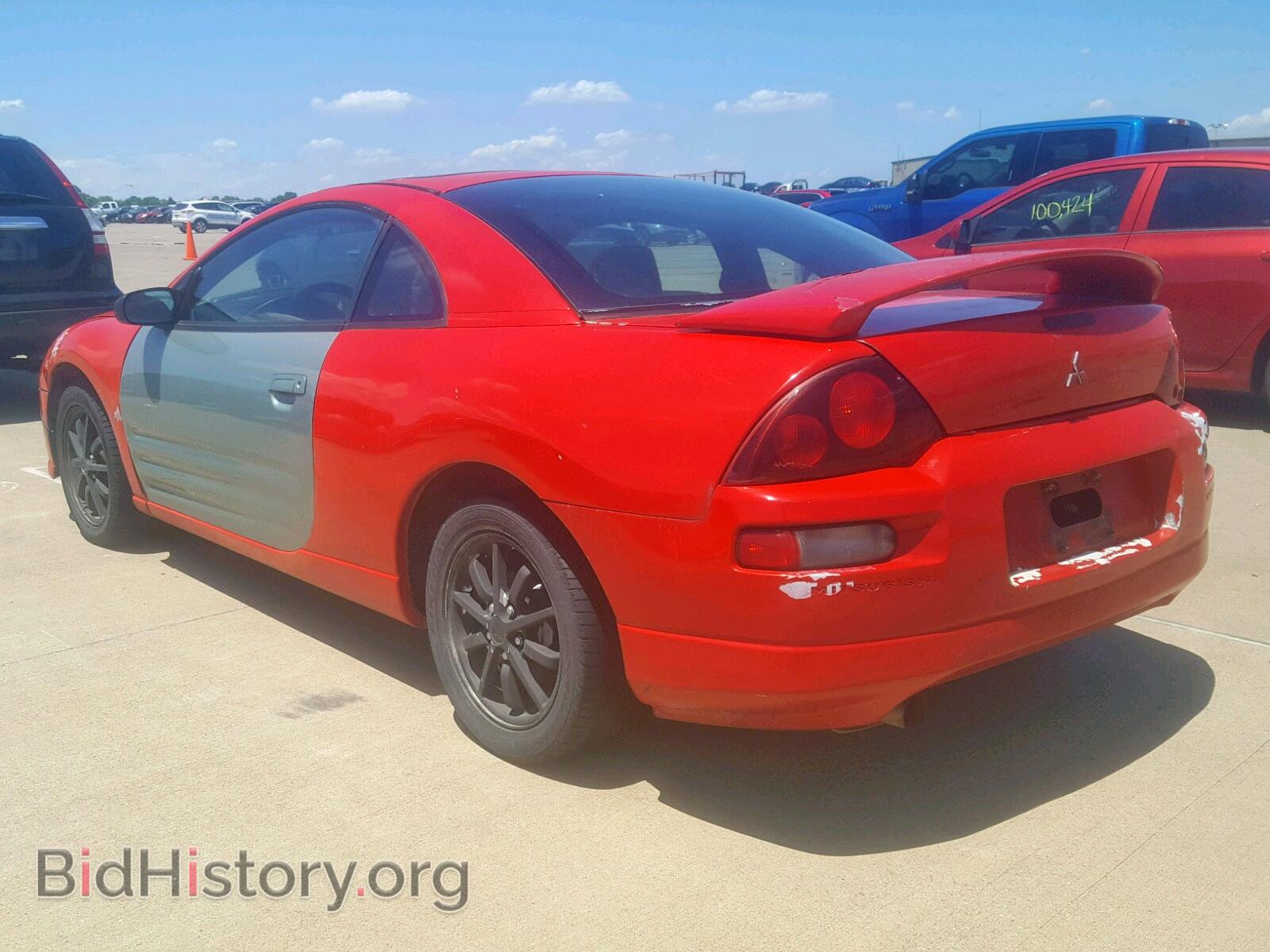 2001 MITSUBISHI ECLIPSE - VIN: 4A3AC44G01E112857 - Фото 3