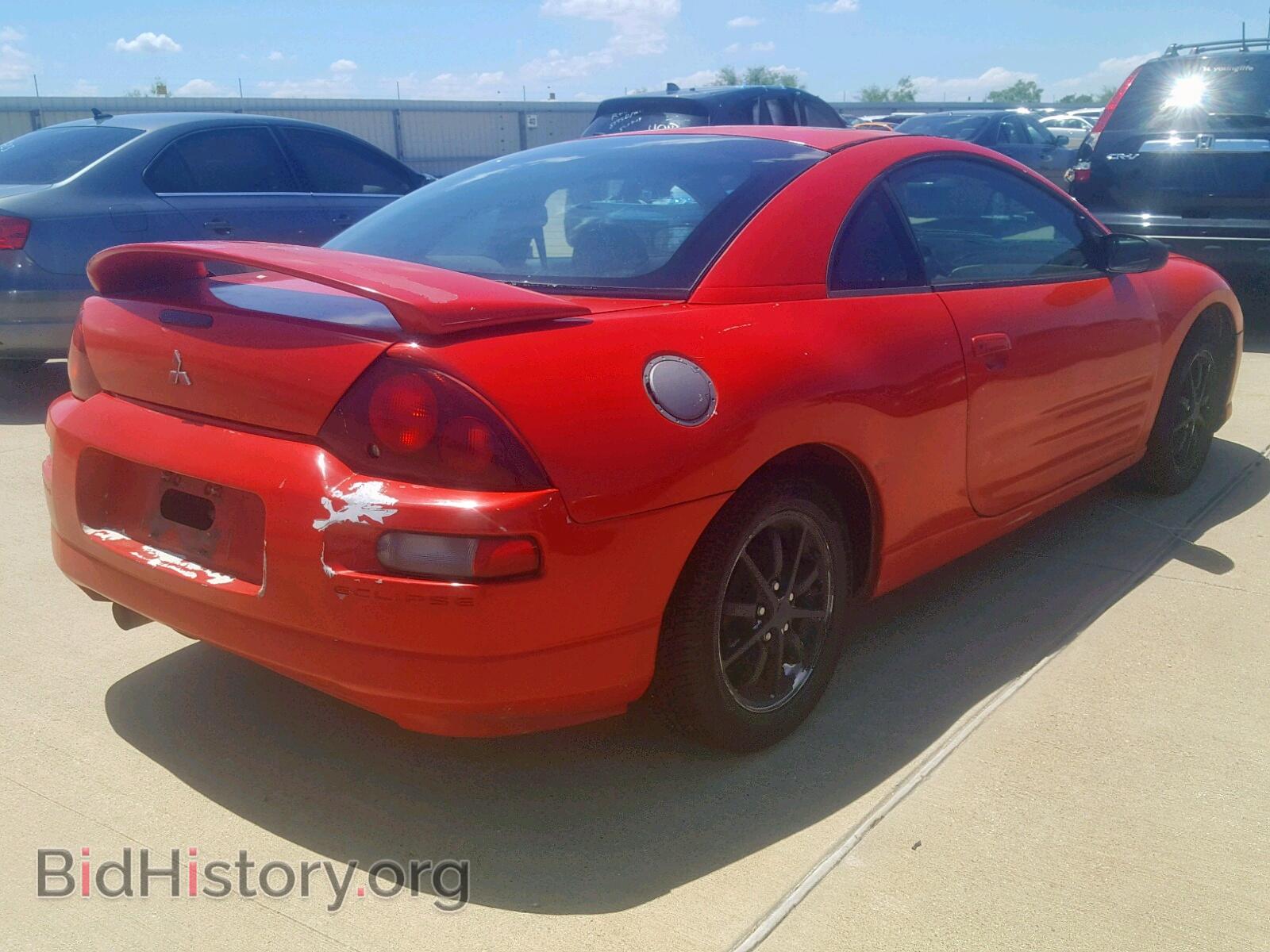 2001 MITSUBISHI ECLIPSE - VIN: 4A3AC44G01E112857 - Фото 4