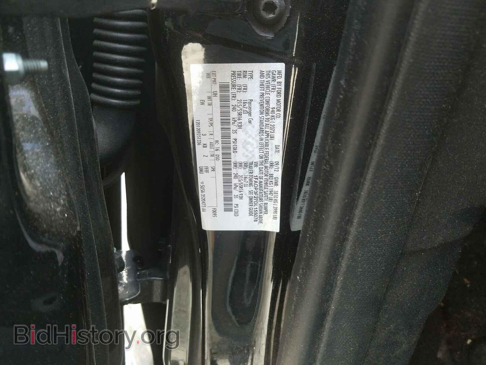 2013 FORD FOCUS - VIN: 1FADP3F27DL155078 - Фото 10