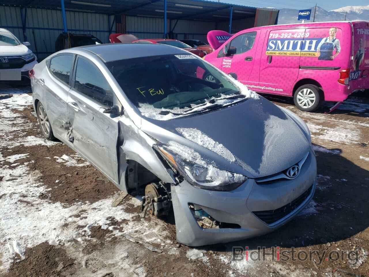 Фотография 5NPDH4AE0GH722674 - HYUNDAI ELANTRA 2016