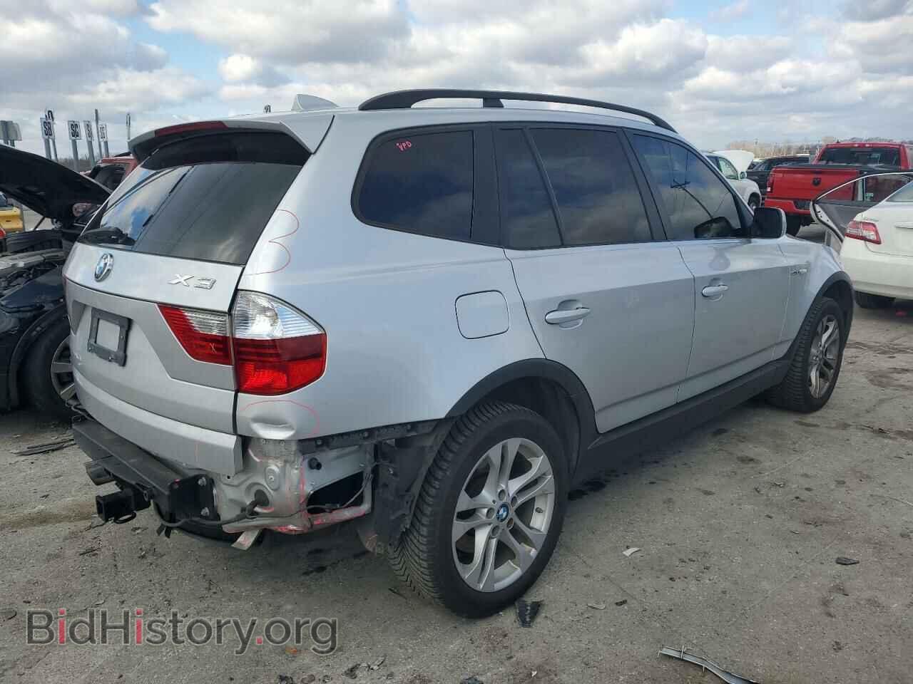 2007 BMW X3 - VIN: WBXPC93457WF26520 - Фото 3
