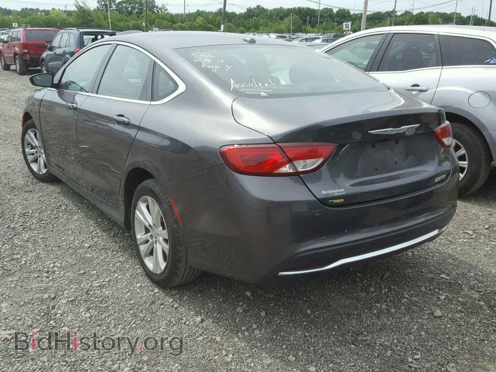2015 CHRYSLER 200 - VIN: 1C3CCCAB0FN591565 - Photo 3