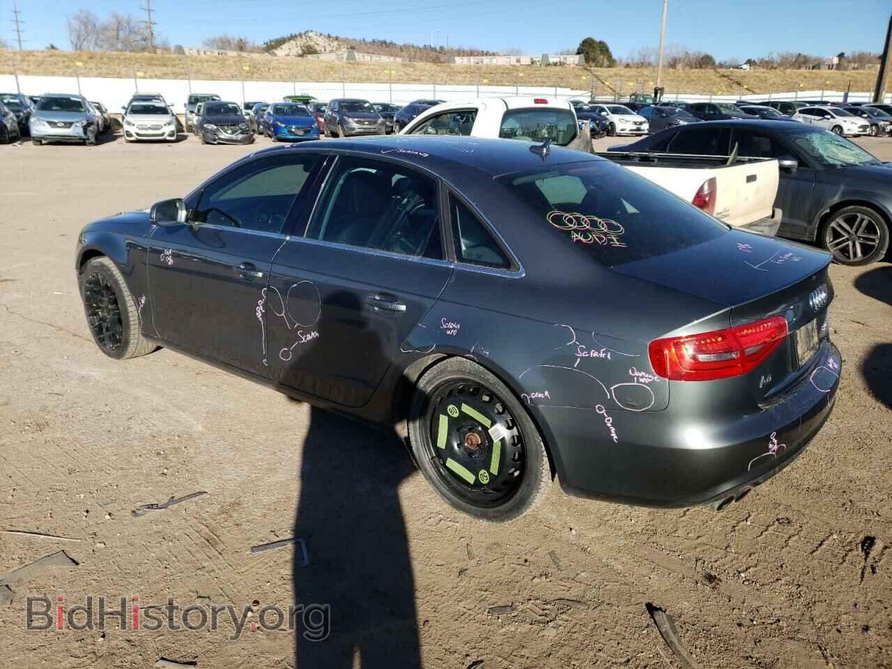2013 AUDI A4 - VIN: WAUBFAFL8DN044266 - Photo 2