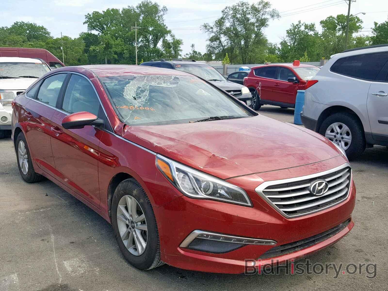 Фотография 5NPE24AF5FH005006 - HYUNDAI SONATA 2015