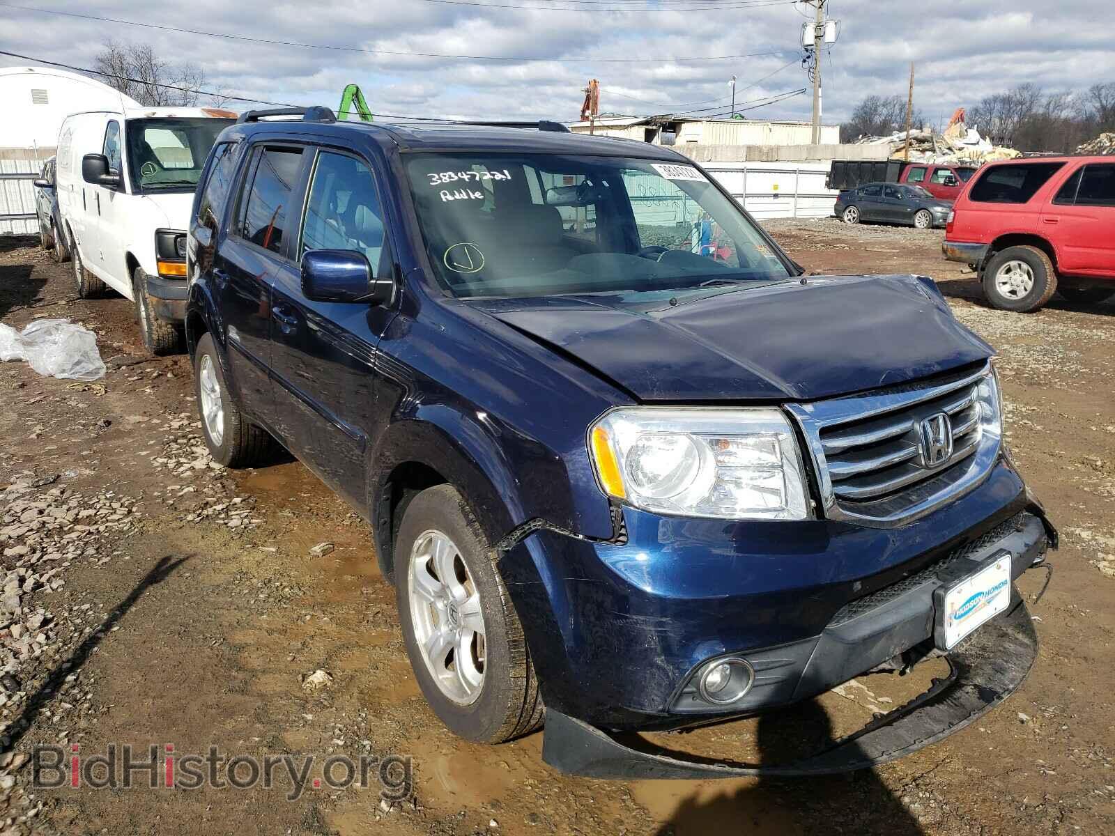Фотография 5FNYF4H55EB007737 - HONDA PILOT 2014