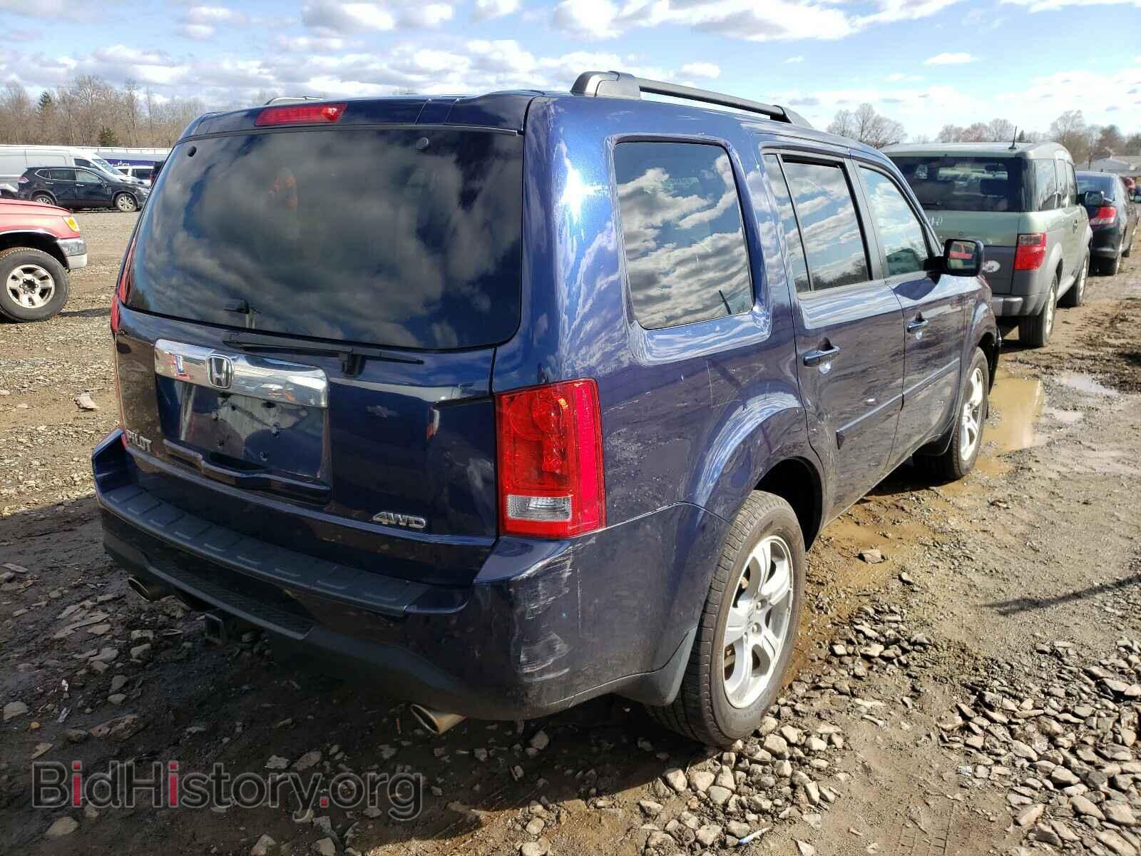 2014 HONDA PILOT - VIN: 5FNYF4H55EB007737 - Фото 4