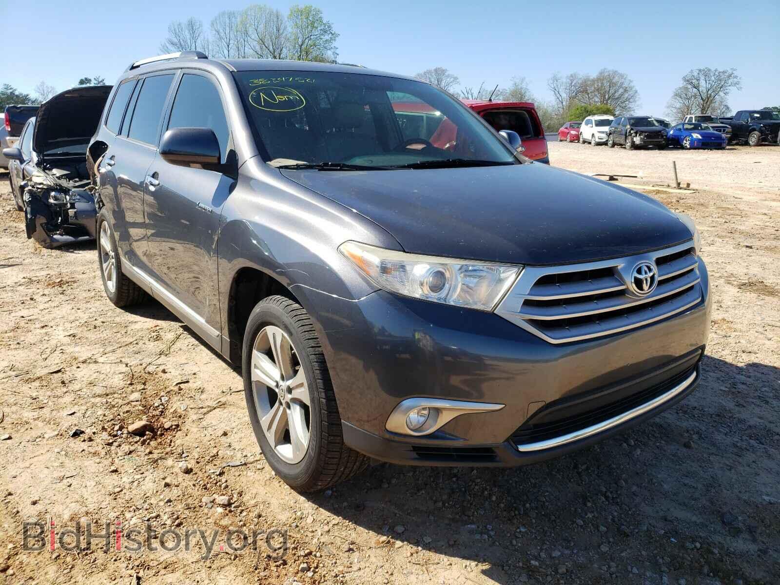 Фотография 5TDDK3EH5DS218370 - TOYOTA HIGHLANDER 2013