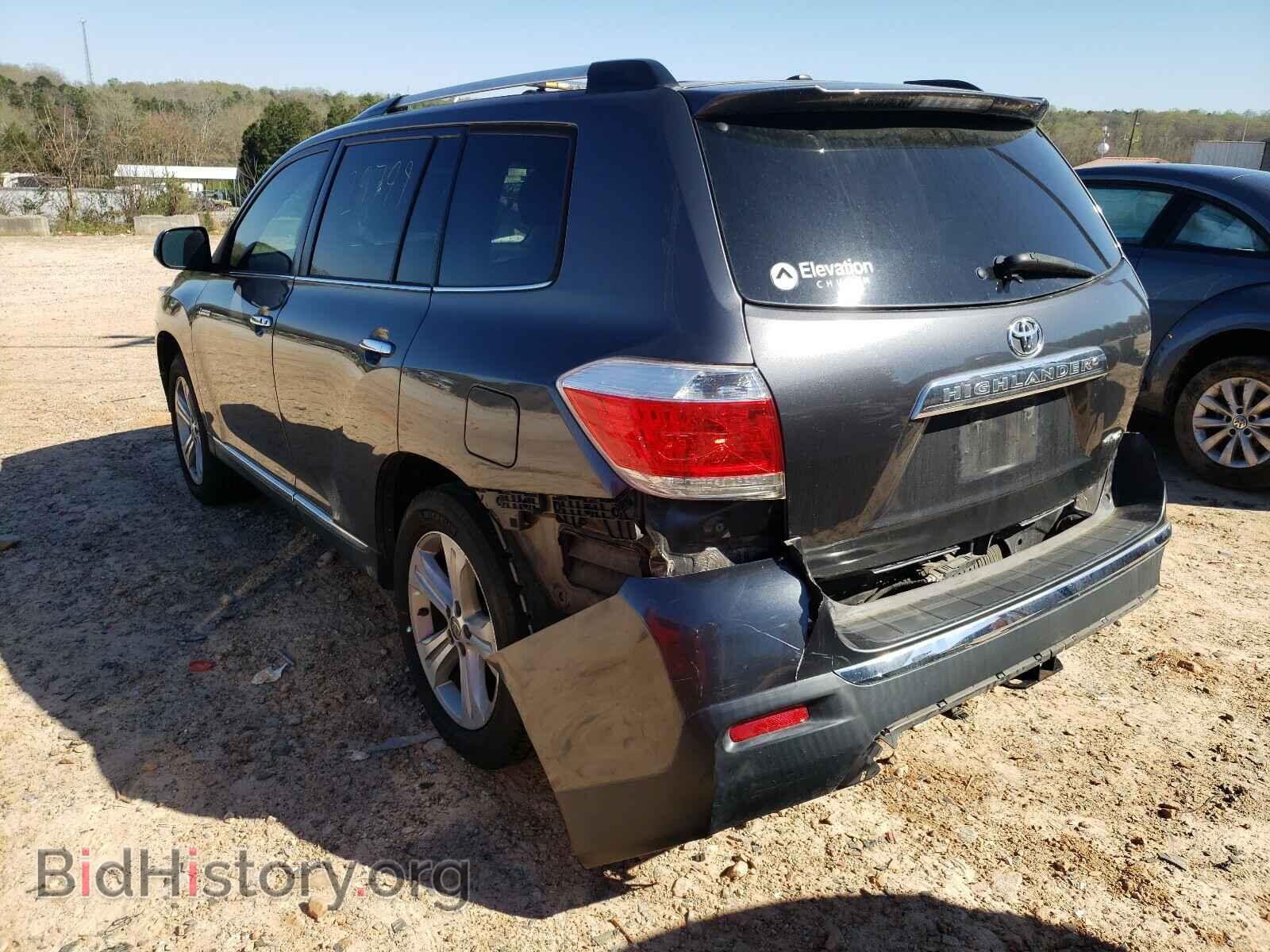 2013 TOYOTA HIGHLANDER - VIN: 5TDDK3EH5DS218370 - Фото 3