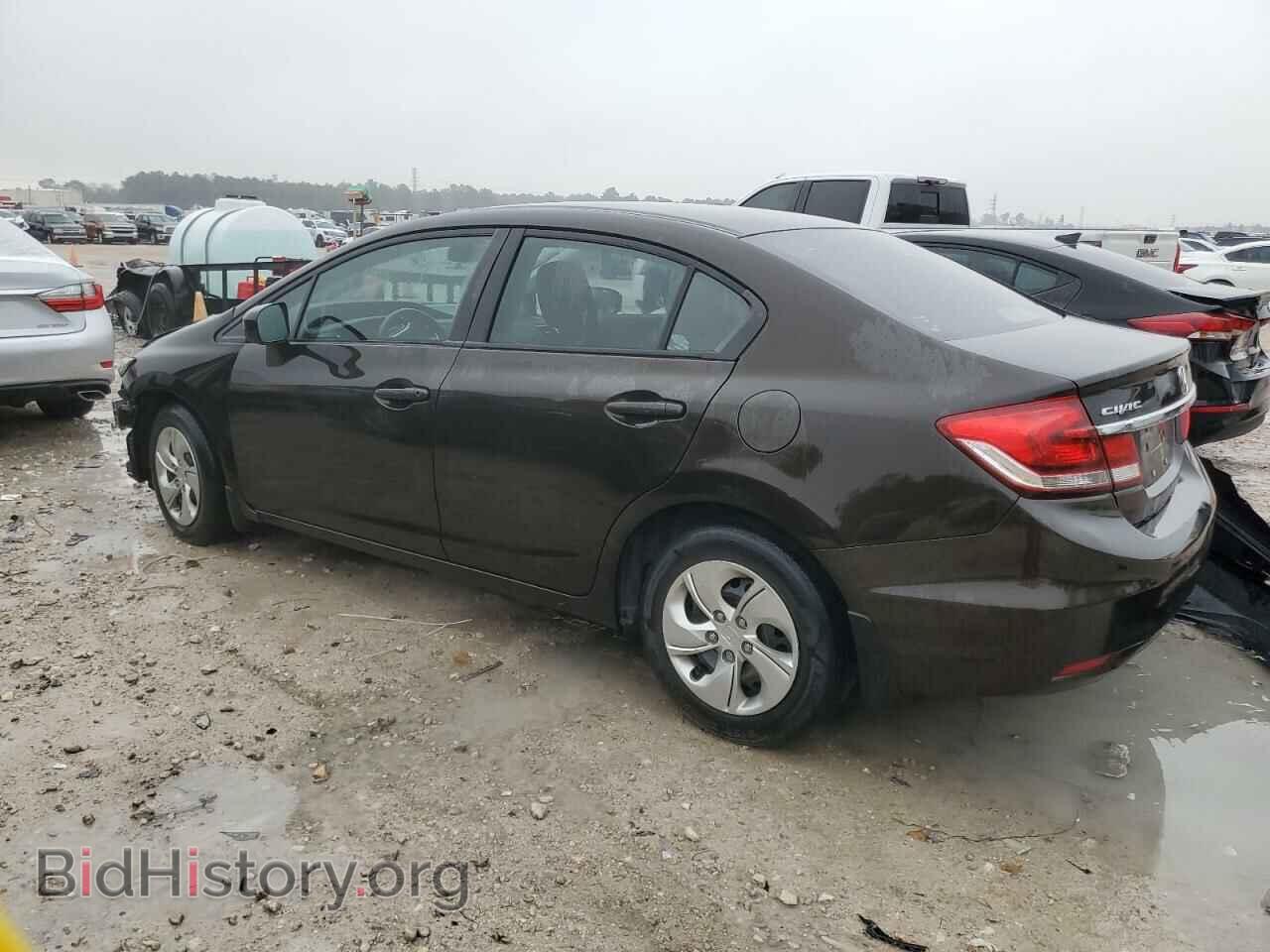 2014 HONDA CIVIC - VIN: 2HGFB2F57EH516962 - Фото 2