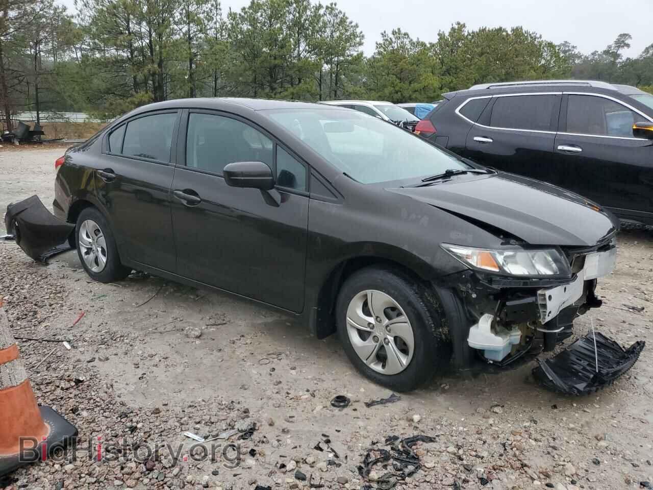 2014 HONDA CIVIC - VIN: 2HGFB2F57EH516962 - Фото 4