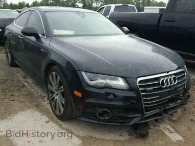 2012 Audi A7 A7 Prestig, black — VIN WAU3GAFC7CN082989, Copart