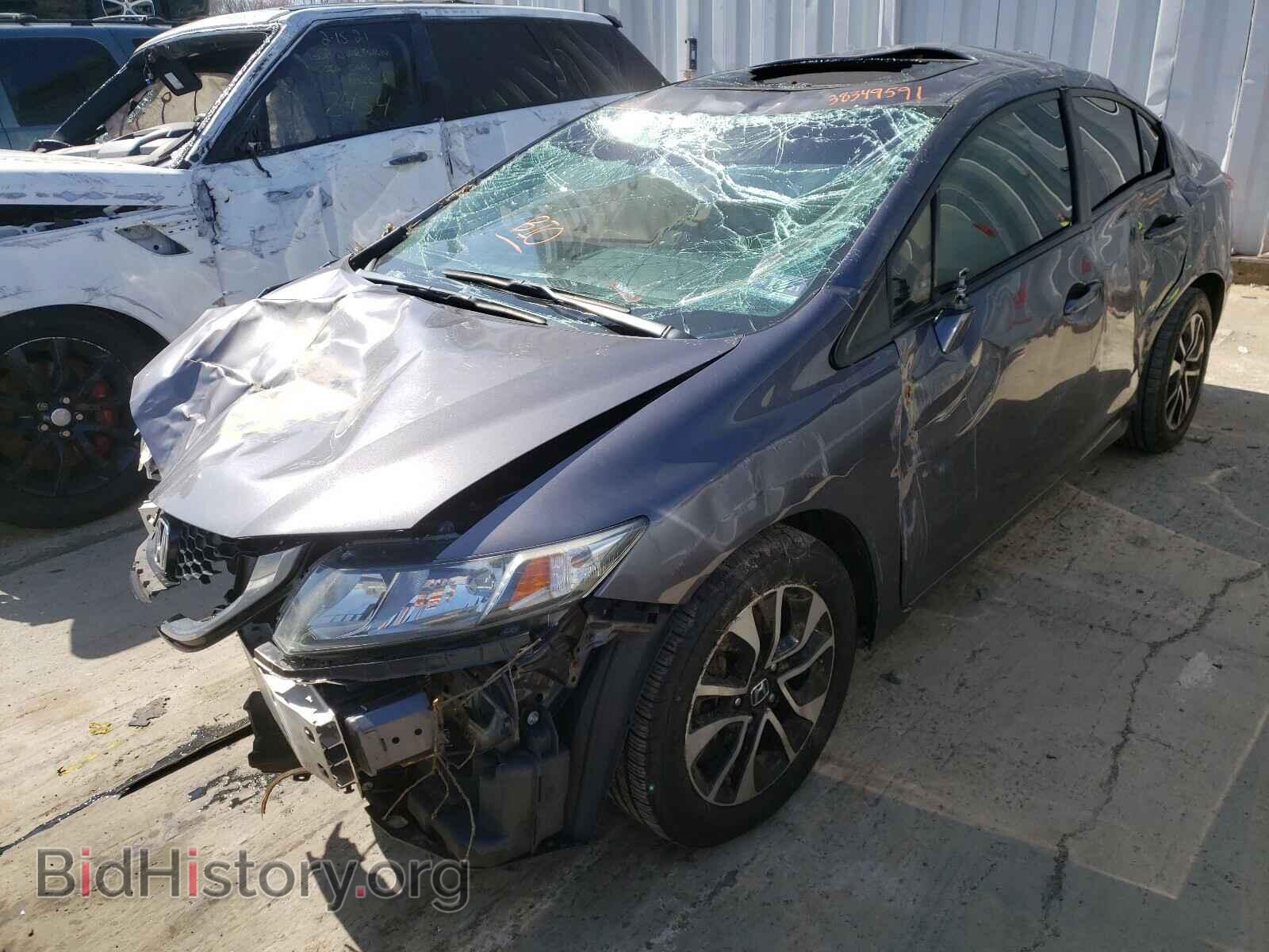 2014 HONDA CIVIC - VIN: 19XFB2F86EE250354 - Фото 2