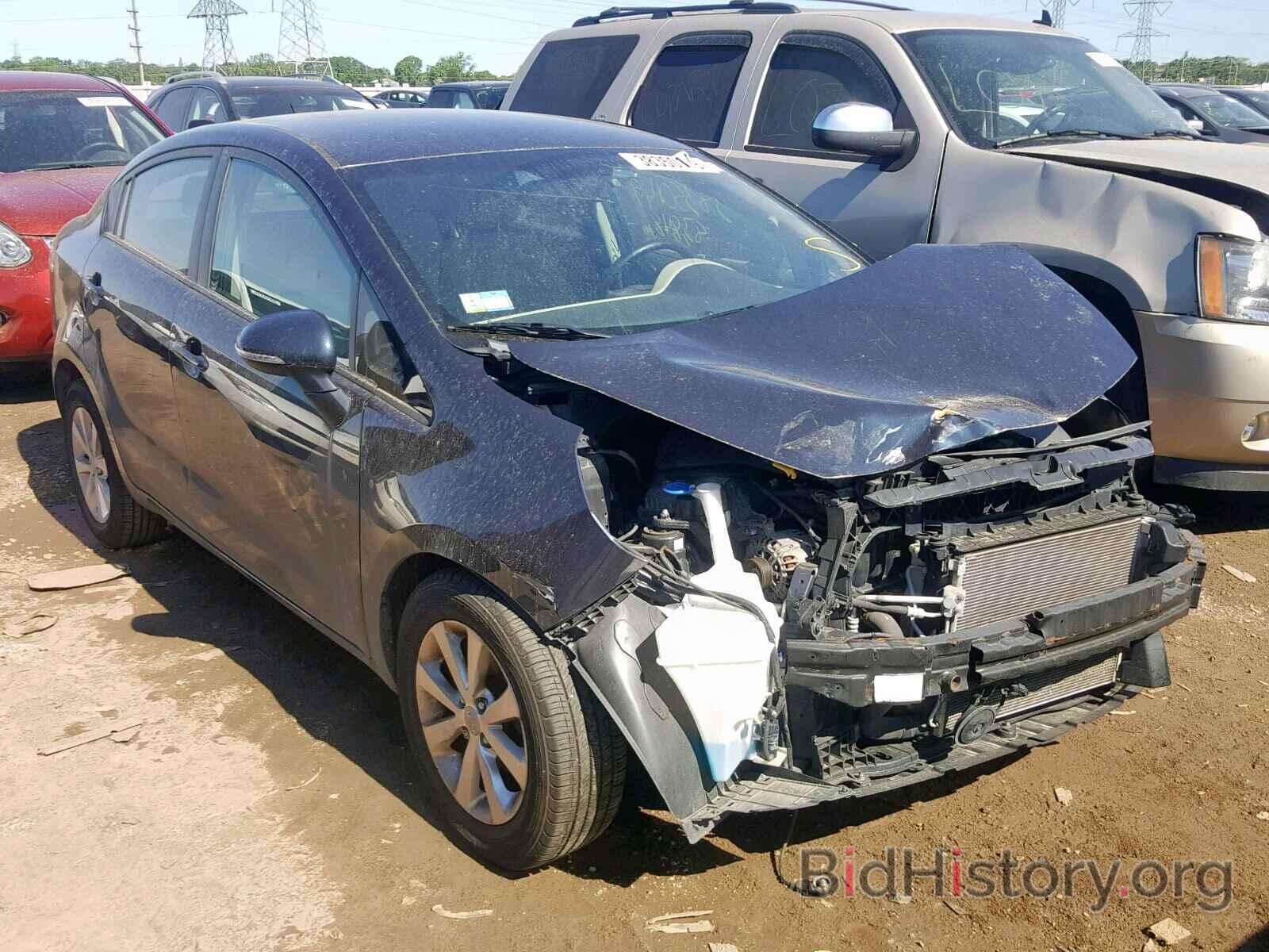 Photo KNADN4A38D6155849 - KIA RIO EX 2013