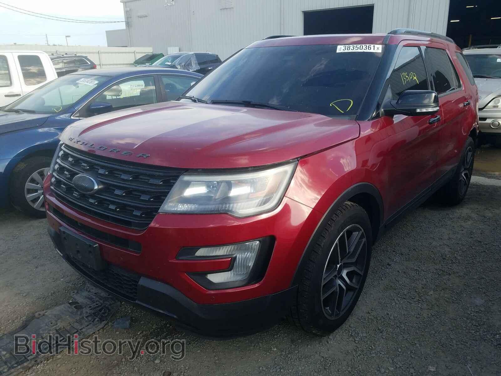 2016 FORD EXPLORER - VIN: 1FM5K8GT5GGB62184 - Фото 2