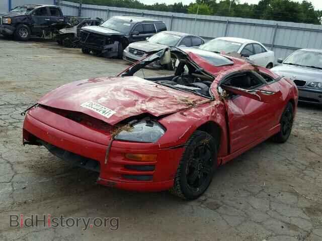 2001 MITSUBISHI ECLIPSE - VIN: 4A3AC54H81E150190 - Фото 2