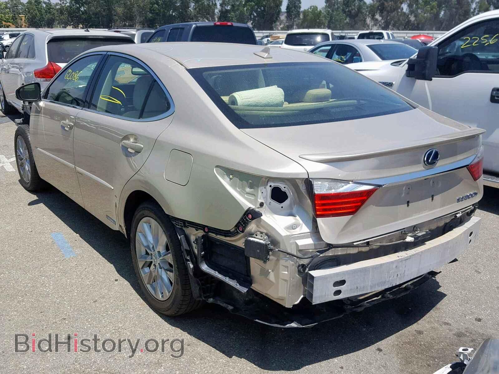 2013 LEXUS ES300 - VIN: JTHBW1GG9D2019770 - Фото 3