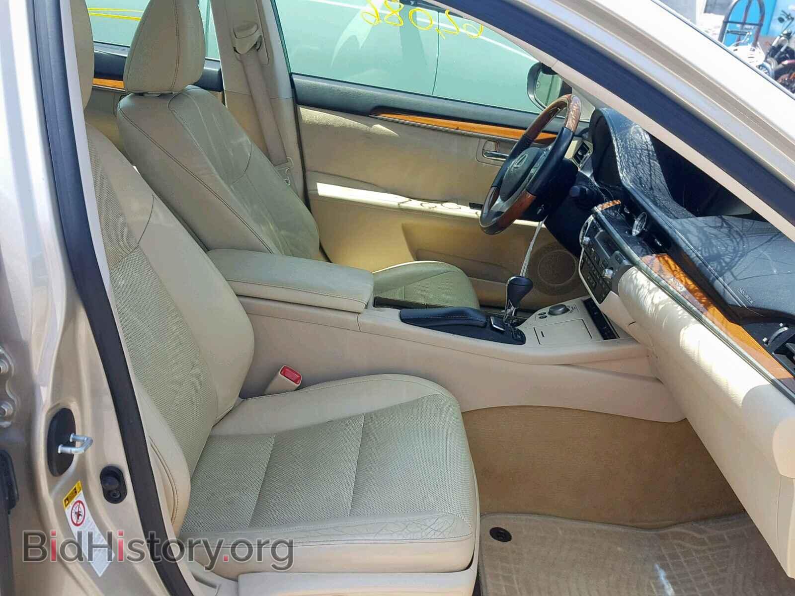 2013 LEXUS ES300 - VIN: JTHBW1GG9D2019770 - Фото 5
