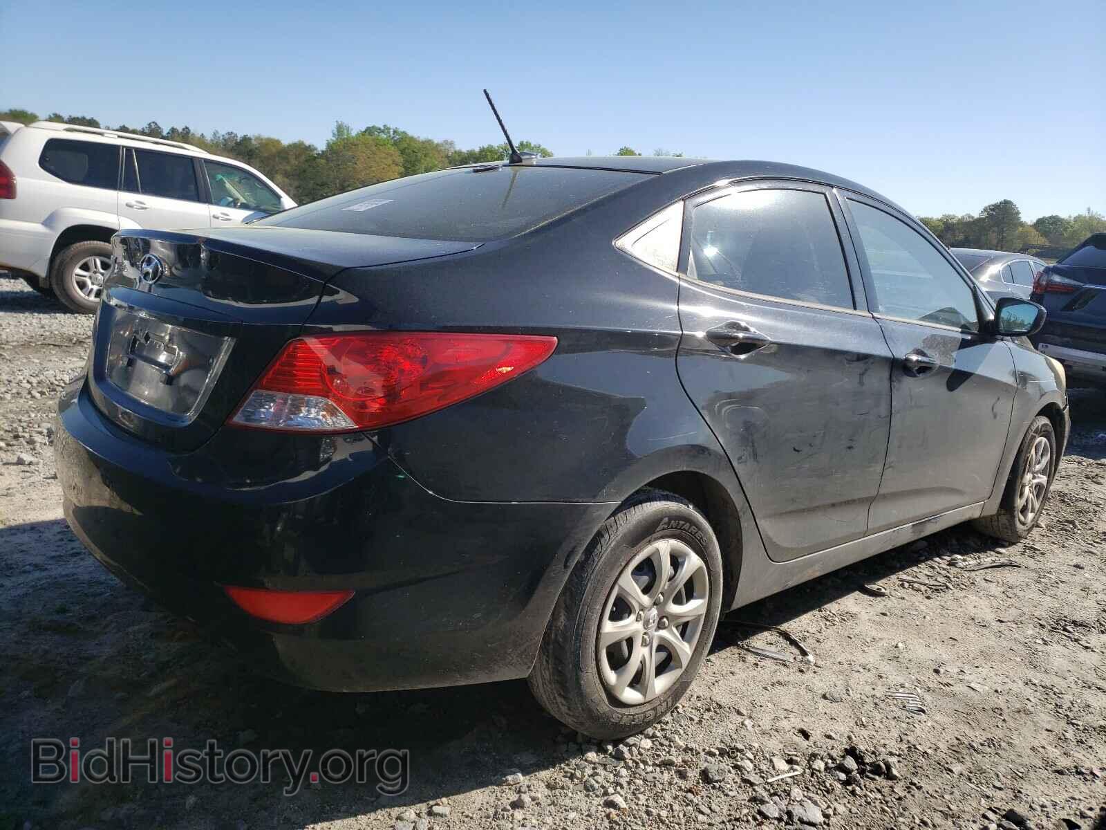 2013 HYUNDAI ACCENT - VIN: KMHCT4AE1DU489380 - Фото 4