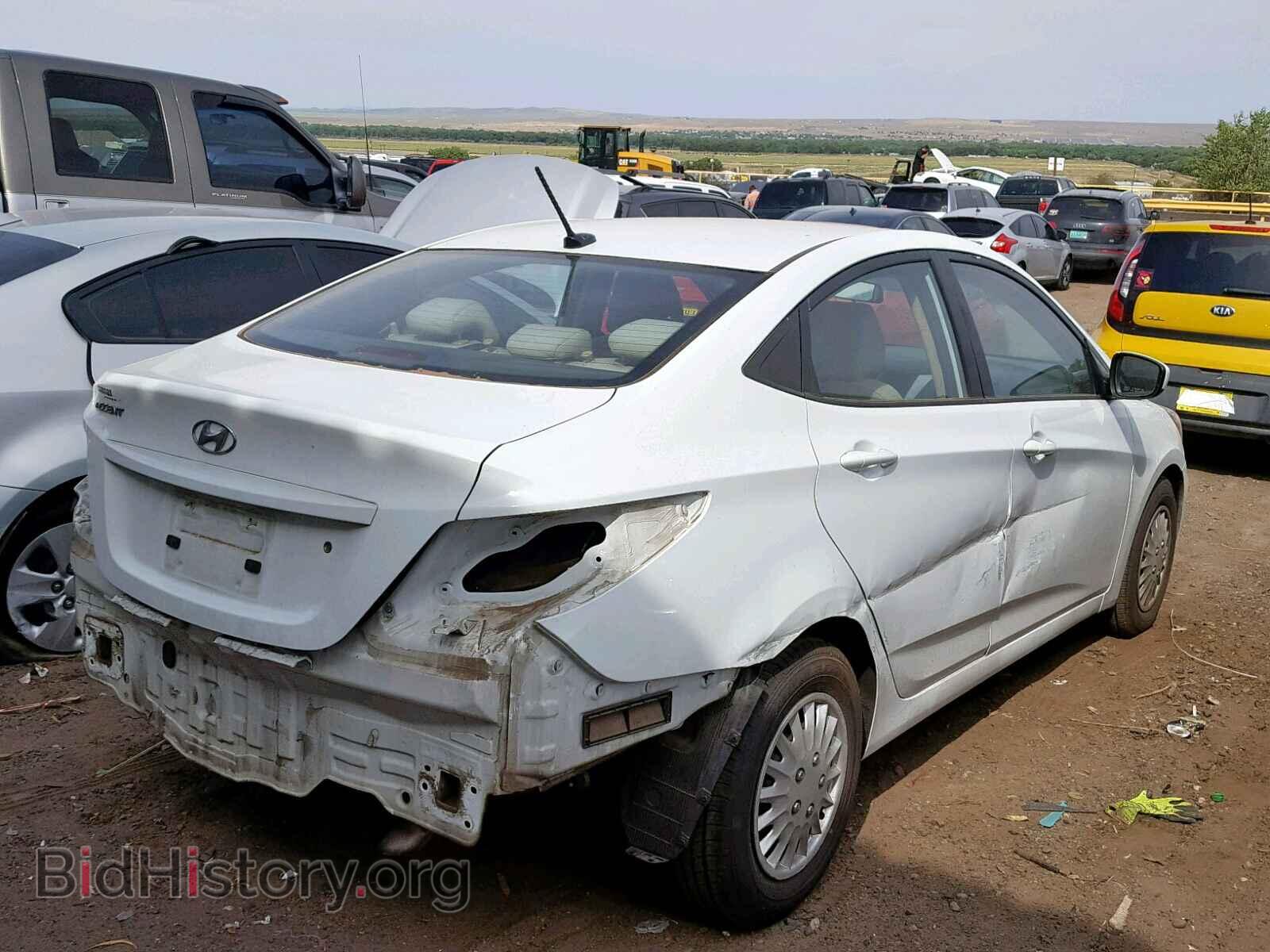 2013 HYUNDAI ACCENT - VIN: KMHCT4AE3DU479983 - Фото 4