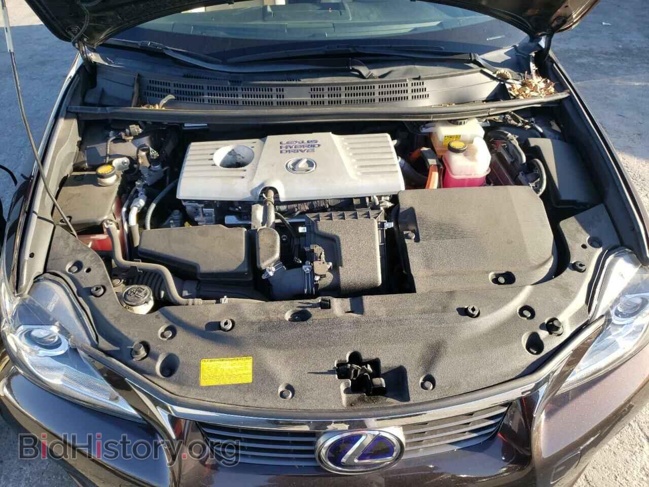 2012 LEXUS CT 200 - VIN: JTHKD5BH4C2066815 - Фото 11