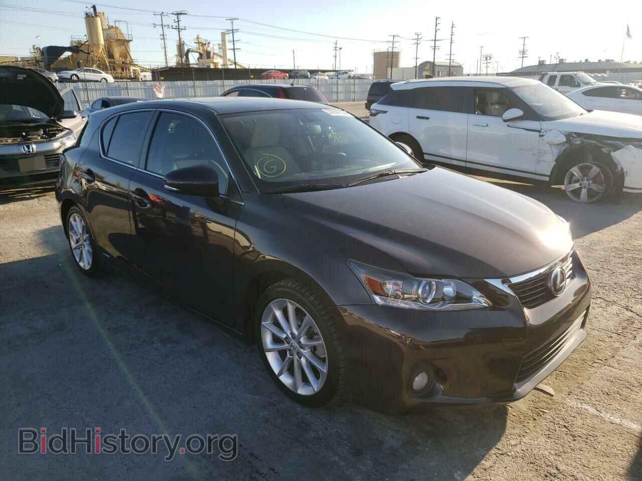 2012 LEXUS CT 200 - VIN: JTHKD5BH4C2066815 - Фото 4