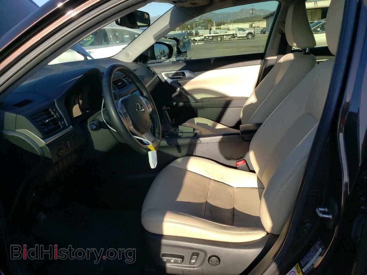 2012 LEXUS CT 200 - VIN: JTHKD5BH4C2066815 - Фото 7