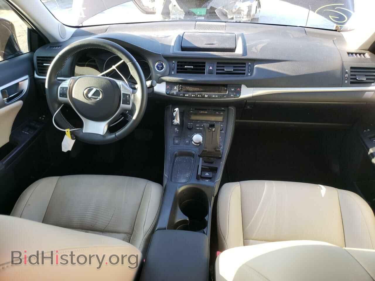 2012 LEXUS CT 200 - VIN: JTHKD5BH4C2066815 - Фото 8