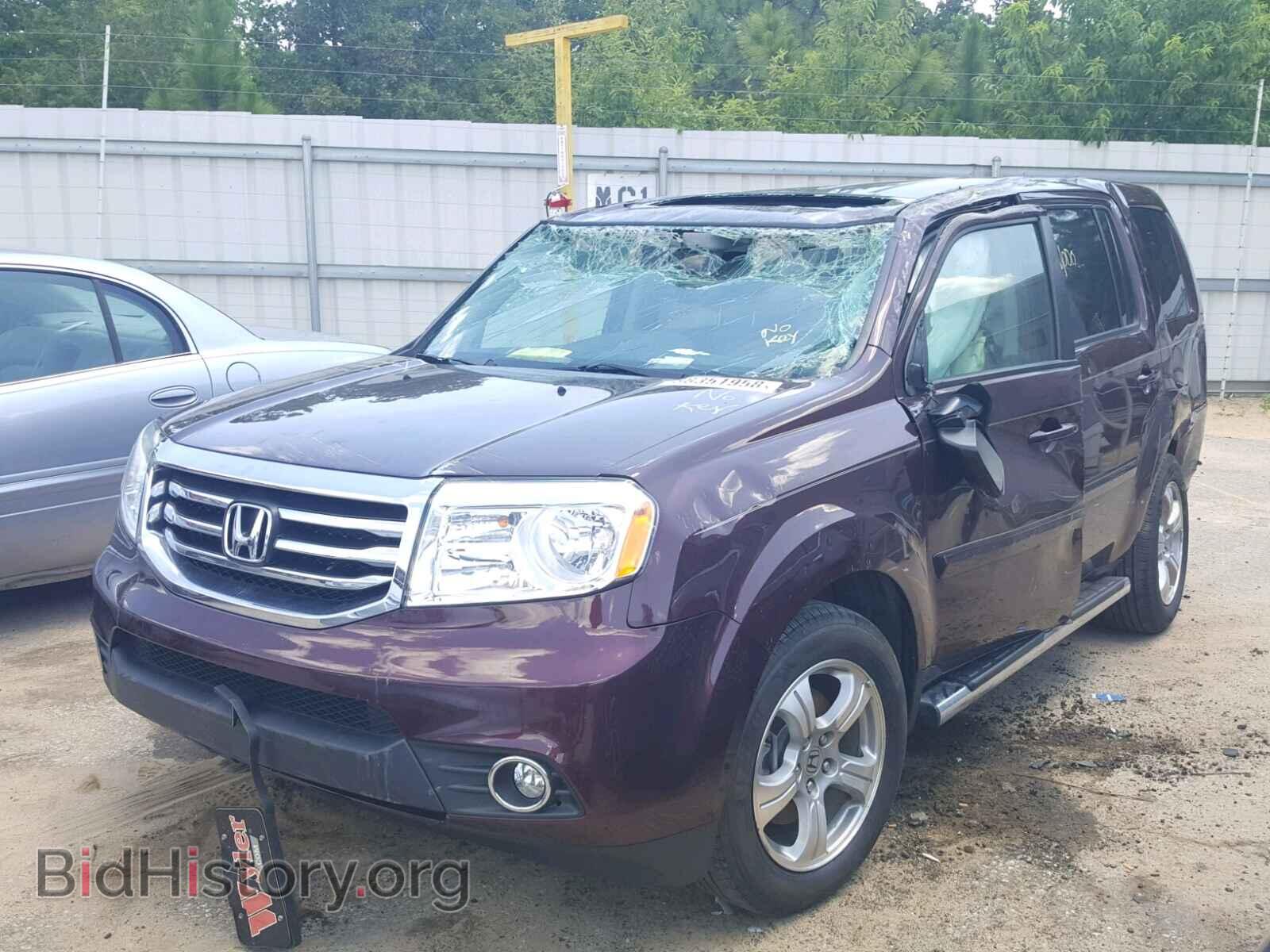2013 HONDA PILOT - VIN: 5FNYF4H55DB085272 - Фото 2