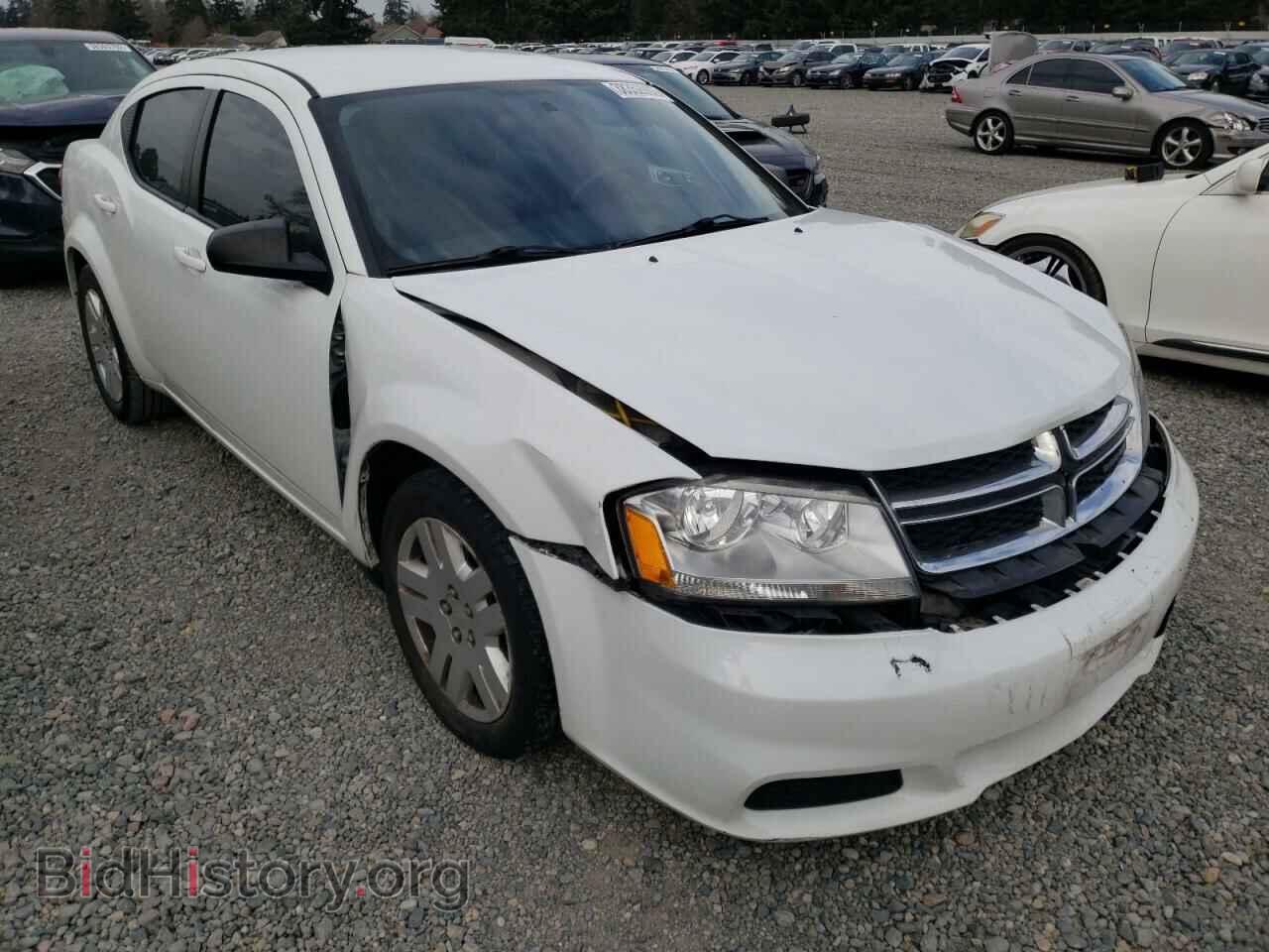 Фотография 1C3CDZAB0DN677116 - DODGE AVENGER 2013