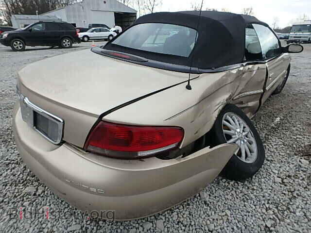 2001 CHRYSLER SEBRING - VIN: 1C3EL65U41N711589 - Фото 4
