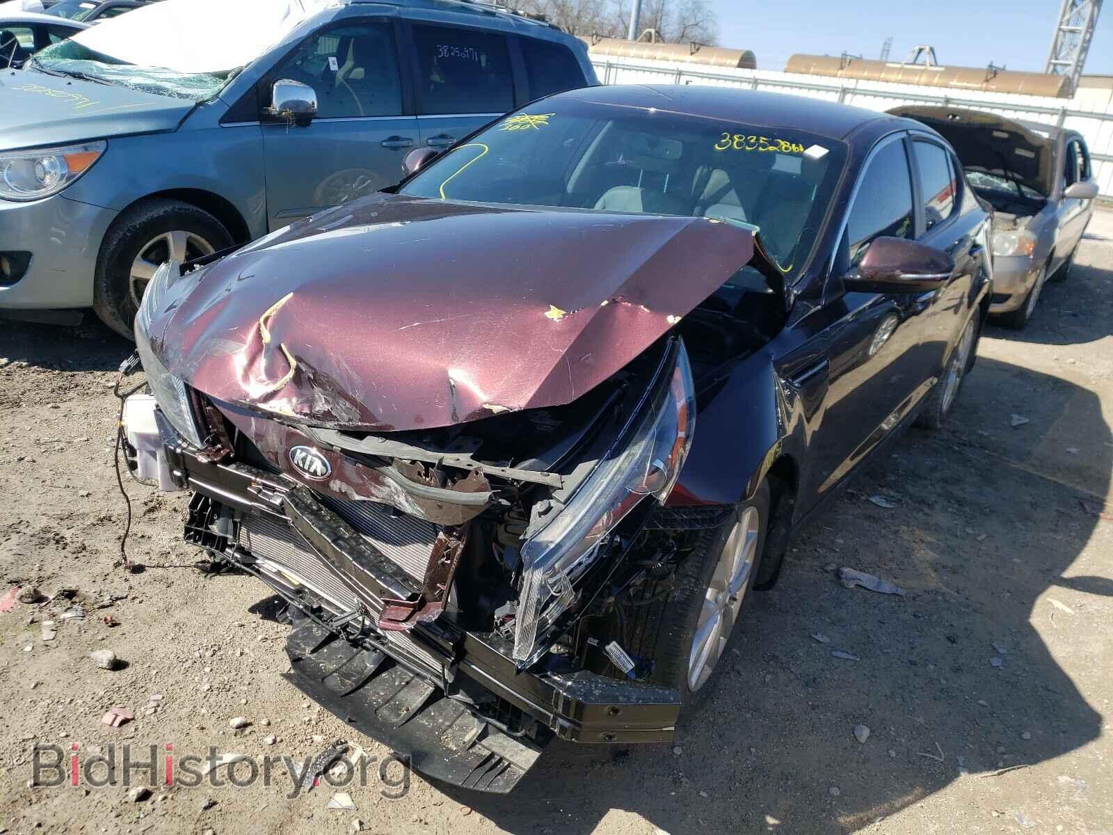 2014 KIA OPTIMA - VIN: 5XXGN4A75EG323484 - Фото 2