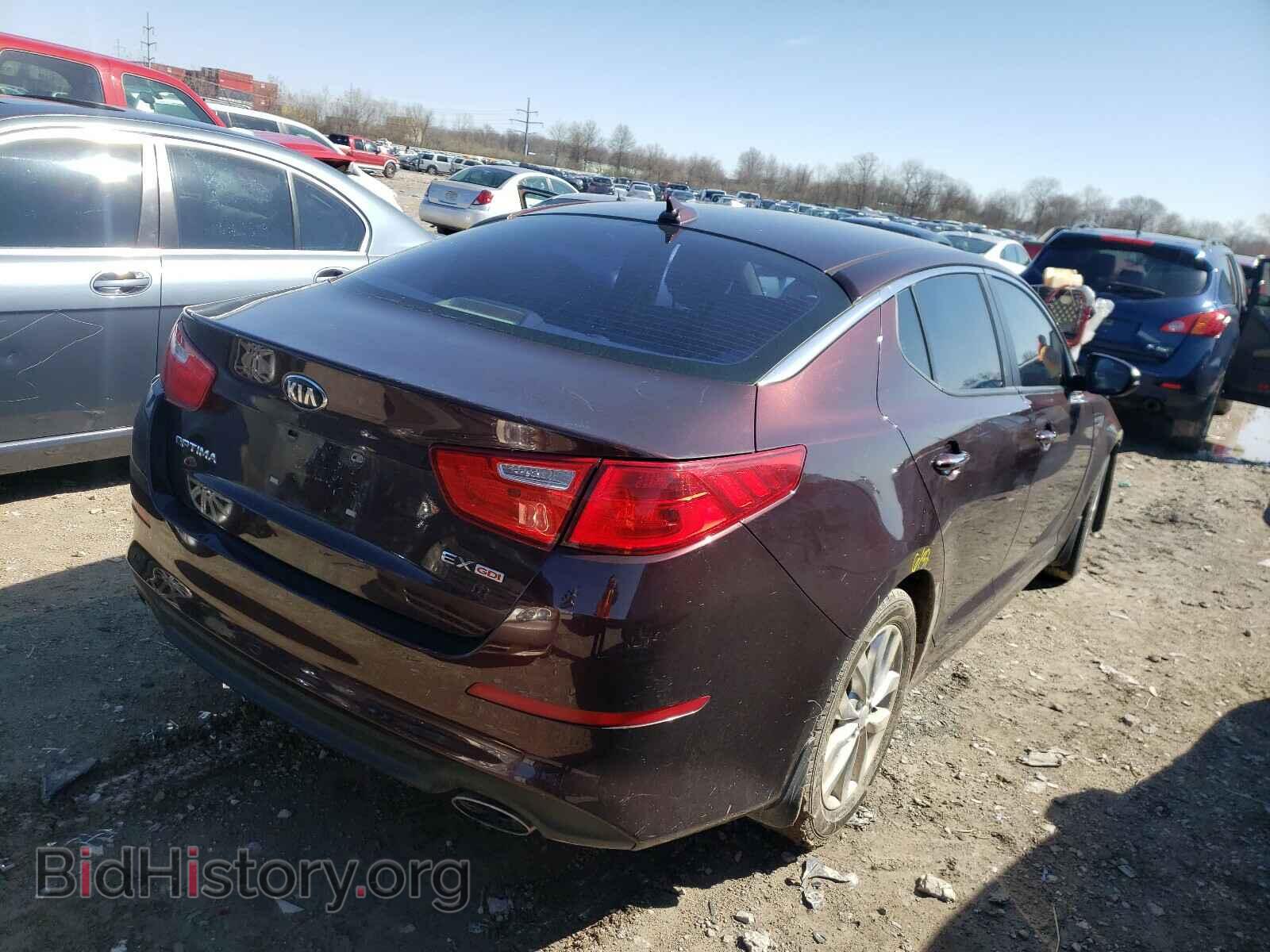 2014 KIA OPTIMA - VIN: 5XXGN4A75EG323484 - Фото 4